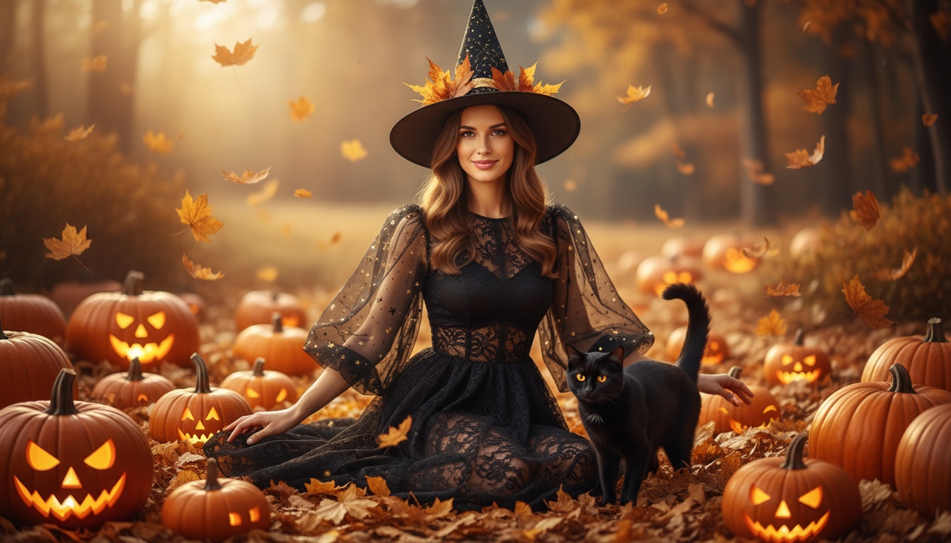 Witchy Autumn Witch