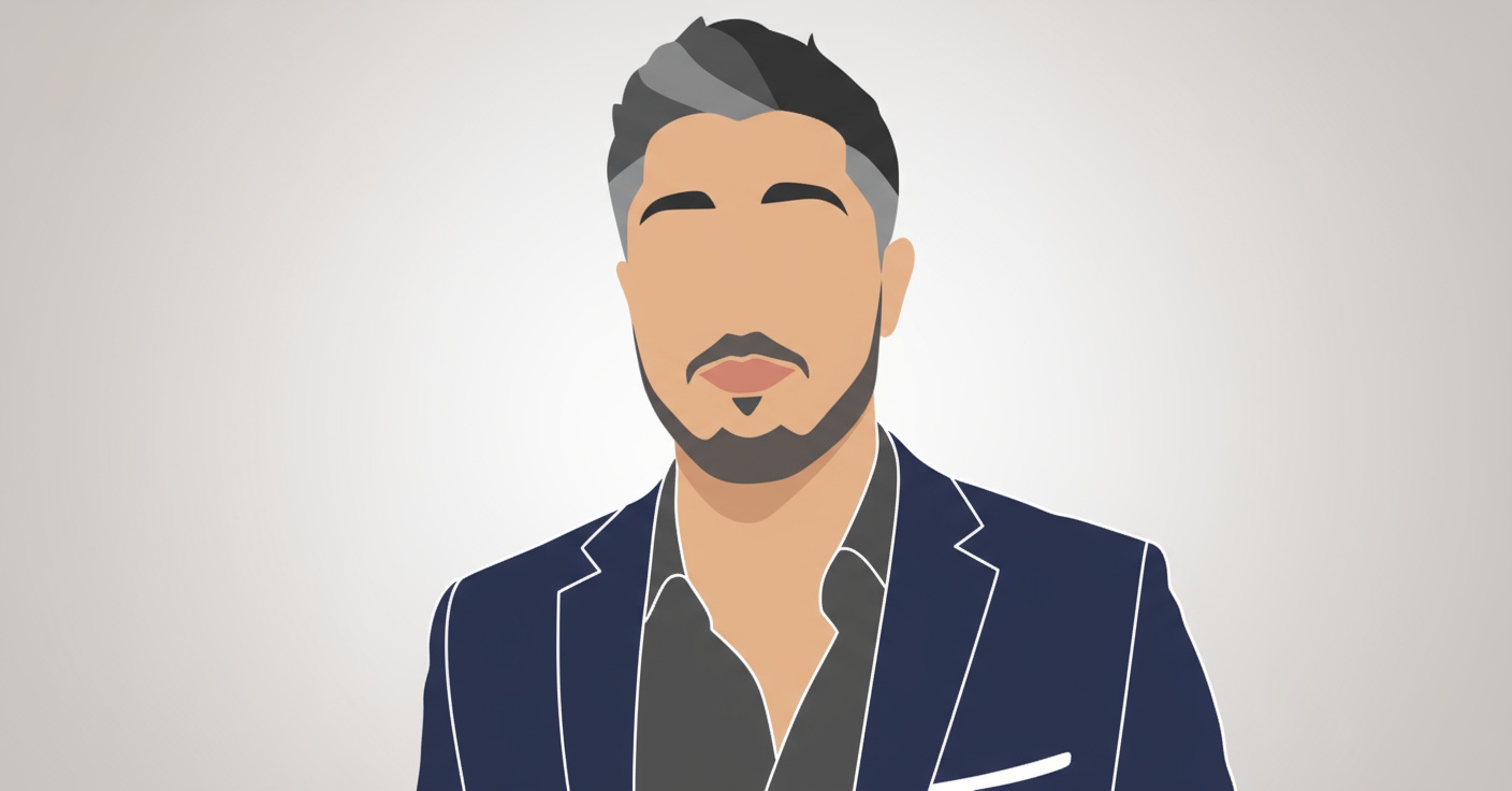 Flat Vector Portrait